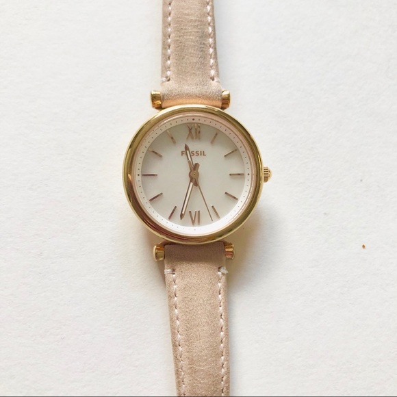 Fossil Carlie Mini Blush Watch - Picture 2 of 5
